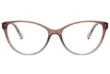 Óculos de Grau Armani Exchange AX3053 8257/53 Marrom Transparente Rose