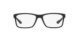 Óculos de Grau Arnette AN7112L 2402 Preto Fosco Cinza Lente Tam 55