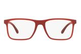 Óculos de Grau Arnette AN7142L 2518/56 Vermelho Escuro Fosco