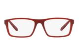 Óculos de Grau Arnette AN7149L 2533/55 Vermelho Fosco Transparente