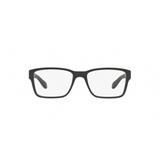 Óculos de Grau Arnette Fire Drill AN7115L 447 Preto Emborrachado Lente Tam 53