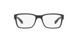 Óculos de Grau Arnette Fire Drill AN7115L 447 Preto Emborrachado Lente Tam 53