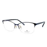 Óculos de Grau Bulget Feminino Fio de Nylon BG1494L 06B - Metal e Acetato Azul