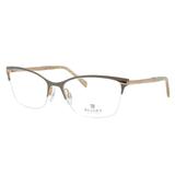 Óculos de Grau Bulget Feminino Fio de Nylon BG1564 08A - Metal Bege