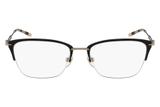 Óculos de Grau Calvin Klein CK8065 007/52 Preto Fosco/Dourado