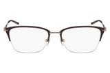 Óculos de Grau Calvin Klein CK8065 223/52 Marrom Fosco/Dourado