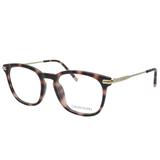 Óculos de Grau Calvin Klein Feminino CK5965 669 - Acetato Tartaruga Marrom e Metal Dourado
