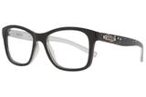 Óculos de Grau Capricho D.O.N.T 76008 888/46 Preto com Branco