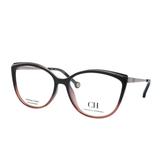 Óculos de Grau Carolina Herrera Feminino VHE783 09D2 - Acetato Marrom e Rosé Translucido