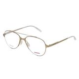 Óculos de Grau Carrera Unissex Aviador com Travessão CA6663 - Metal Dourado