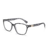 Óculos de Grau Colcci AMY C6077 D94 54 Cinza Fumê Estampado Lente Tam 53