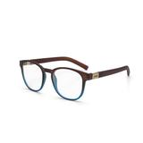 Óculos de Grau Colcci BOWIE RX C6094 J63 52 Marrom Degradê Azul Lente Tam 50