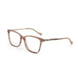Óculos de Grau Colcci C6099 B57 55 Nude Striped Lente Tam 50