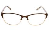 Óculos de Grau Diane Von Furstenberg DVF8043 210/52 Marrom