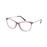 Óculos De Grau Einoh MB2818 C3 Rosa/Estampado Lente Tam 55