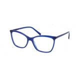 Óculos De Grau Einoh MB3002 C3 Azul Lente Tam 56