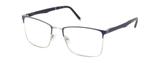 Óculos De Grau Einoh MJ2610 C4 Azul Lente Tam 55
