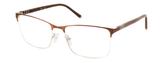 Óculos De Grau Einoh MJ2745 C3 Bronze Lente Tam 57