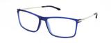 Óculos De Grau Einoh MT2695 C2 Azul Lente Tam 57
