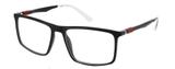 Óculos De Grau Einoh MT2824 C1 Preto Lente Tam 55