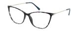 Óculos De Grau Einoh MT2915 C3 Tartaruga Preto Lente Tam 56