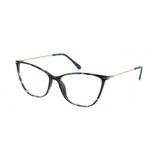 Óculos De Grau Einoh MT2915 C3 Tartaruga Preto Lente Tam 56