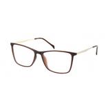 Óculos De Grau Einoh MT3054 C4 Marrom Lente Tam 54