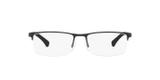 Óculos de Grau Emporio Armani EA1041 3175 Preto Lentes Tam 55