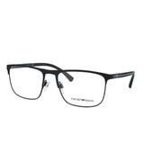 Óculos de Grau Emporio Armani Masculino EA1079 3094 - Acetato Preto Fosco
