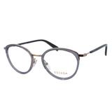 Óculos de Grau Escada Feminino VES846M 09MB - Acetato Cinza Translucido