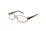 Óculos de Grau Feminino Acetato e Metal Versace Marrom