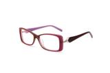 Óculos De Grau Feminino Italy Metal Roxo