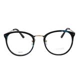 Óculos de Grau Glasses Feminino Gatinho B02101 - Acetato e Metal