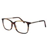 Óculos de Grau Glasses Feminino SL80376 C3 - Acetato Marrom Mescla e Dourado
