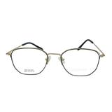Óculos de Grau Glasses Unissex Hexagonal 99023 - Metal