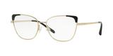 Óculos de Grau Grazi Massafera GZ1013 F920 Ouro Preto Lente Tam 52
