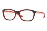 Óculos de Grau Grazi Massafera GZ3001B F108/54 Vermelho Tartaruga Brilhante