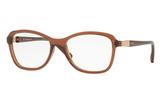Óculos de Grau Grazi Massafera GZ3021B F109/52 Marrom Transparente
