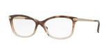 Óculos de Grau Grazi Massafera GZ3026B E397 Tartaruga Branco Degradê Com Cristais Da SWAROVSKI Lente Tam 52