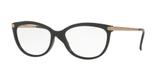 Óculos de Grau Grazi Massafera GZ3027B E401 Preto Com Cristais Da SWAROVSKI Lente Tam 54
