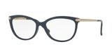 Óculos de Grau Grazi Massafera GZ3027B E404 Azul Com Cristais Da SWAROVSKI Lente Tam 54