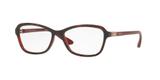 Óculos de Grau Grazi Massafera GZ3028B E407 Tartaruga Vermelho Com Cristais Da SWAROVSKI Lente Tam 51