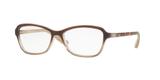 Óculos de Grau Grazi Massafera GZ3028B E408 Marrom Degradê Com Cristais Da SWAROVSKI Lente Tam 51