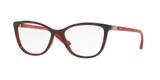 Óculos de Grau Grazi Massafera GZ3029B F111 Tartaruga Vermelho Com Cristais Da SWAROVSKI Lente Tam 52