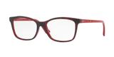 Óculos de Grau Grazi Massafera GZ3031B E801 Tartaruga Vermelho Com Cristais Da SWAROVSKI Lente Tam 53