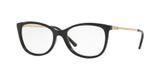 Óculos de Grau Grazi Massafera GZ3033 F648 Preto Com Cristais Da SWAROVSKI Lente Tam 51