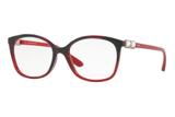 Óculos de Grau Grazi Massafera GZ3034B E813/53 Tartaruga Vermelho Degradê