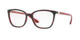 Óculos de Grau Grazi Massafera GZ3035B F056 Tartaruga Vermelho Com Cristais Da SWAROVSKI Lente Tam 53