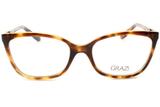 Óculos de Grau Grazi Massafera GZ3038 F067/53 Havana Brilhante
