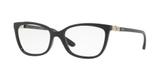 Óculos de Grau Grazi Massafera GZ3038 F068 Preto Com Cristais Da SWAROVSKI Lente Tam 53
